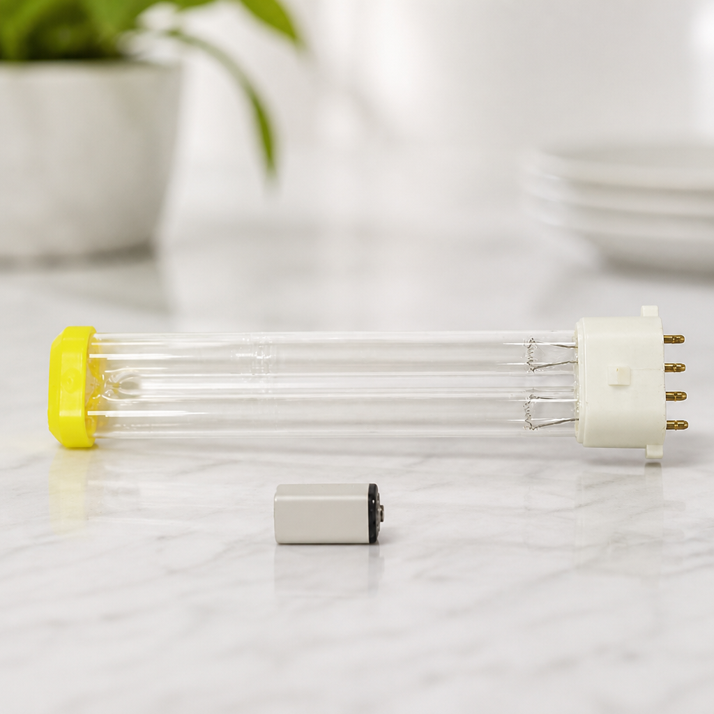 Green Cap Hygiene Amplification System Replacement Lamp and Battery