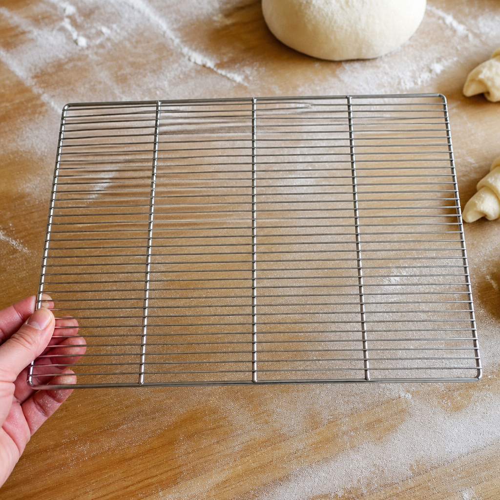 Commercial Stainless Steel Flat Grid 600x400mm