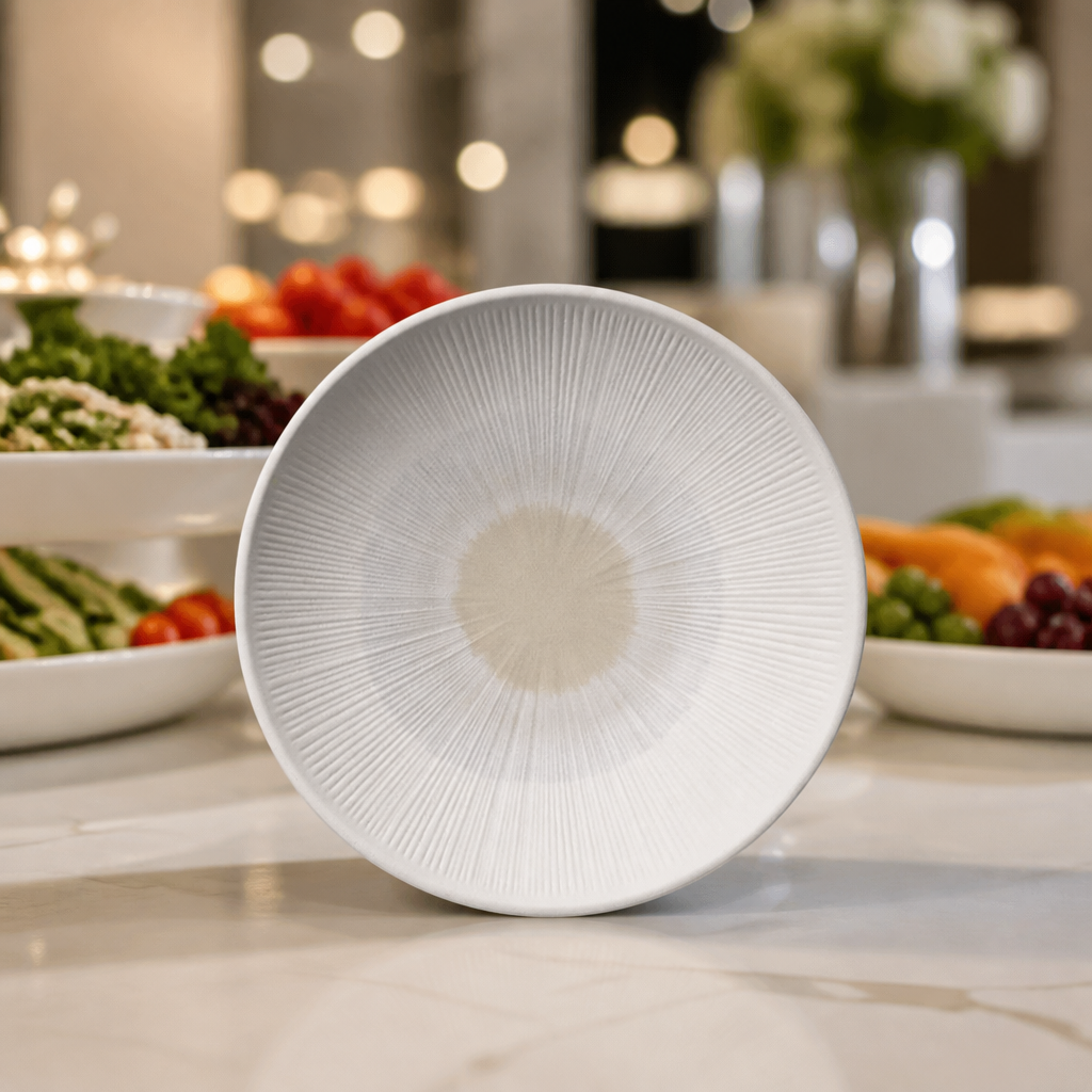 300mm lightweight stackable commercial melamine bowl