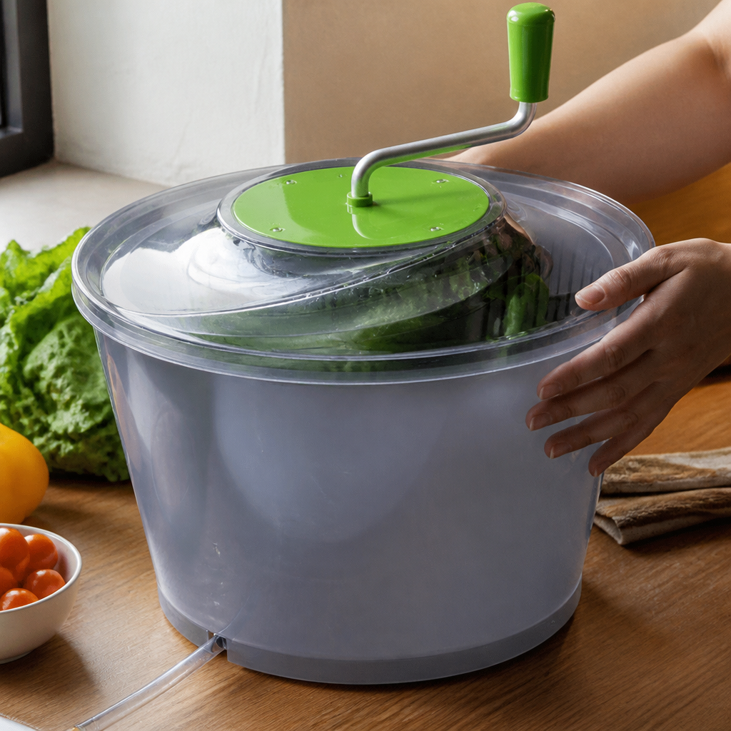 20L Commercial Salad Spinner with Easy Clean Design