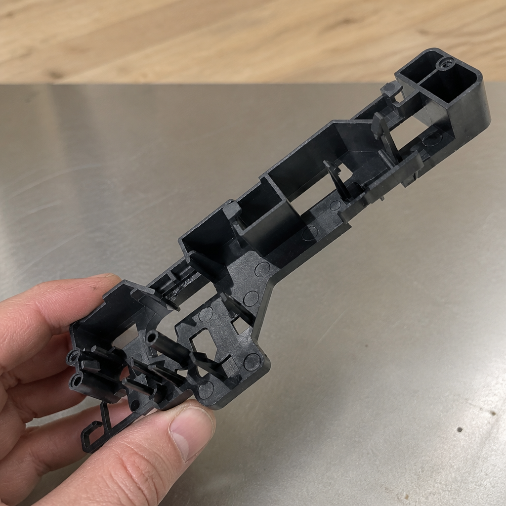 Commercial Microwave Fan Bracket 82.4mm Height Polypropylene