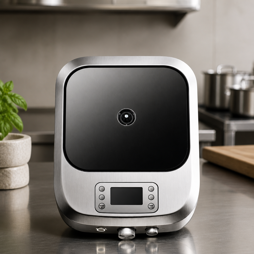 Commercial Induction Hob with Dual Probes for Precise Cooking