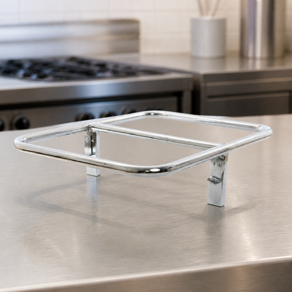 Commercial BBQ Pan Support Frame for Gastronorm Pans