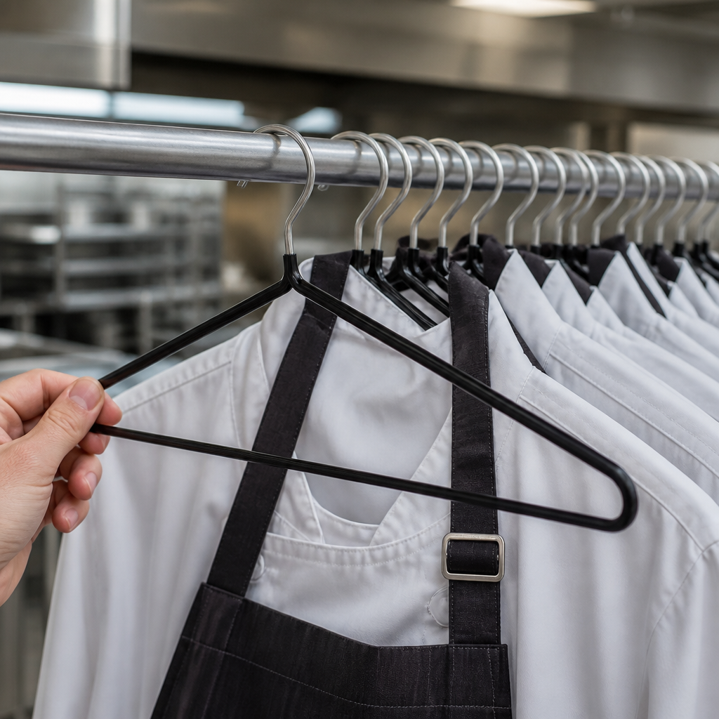 Commercial Heavy Duty Chrome Hangers 25 Pack Anti-Slip