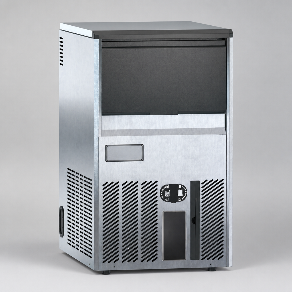 Commercial Bistro Cube Ice Machine 640mm Width 37kg Capacity