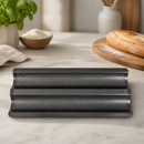 Commercial Non-Stick Baguette Tray 165x390mm 5.5Ltr Capacity