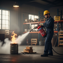 Premium 6KG Dry Powder Fire Extinguisher - Versatile Fire-Fighting Solution for Electrical, Liquid, and Gas Fires