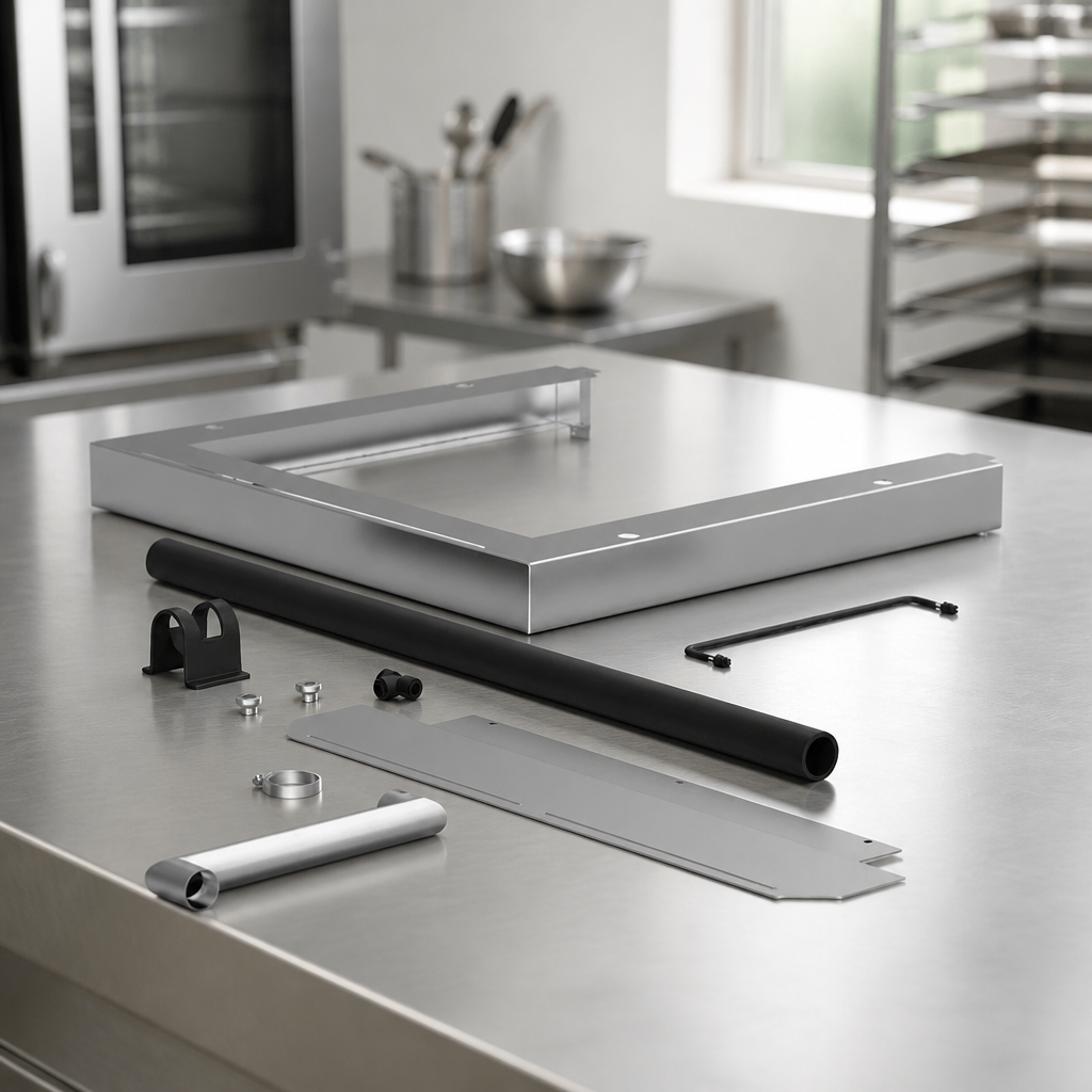 Commercial Double Stacking Kit for Electric Ovens 460x330mm