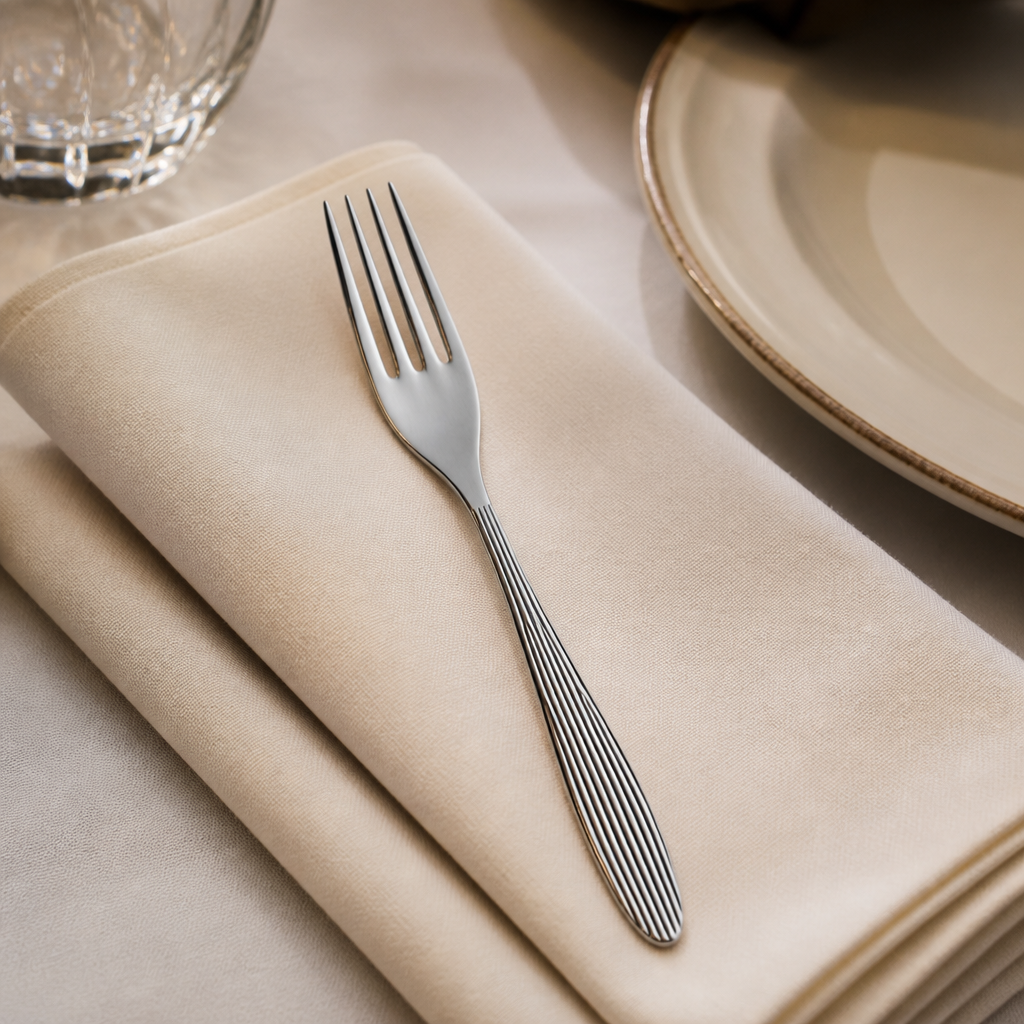 Commercial Dessert Fork Set 12 Pack Premium Stainless Steel