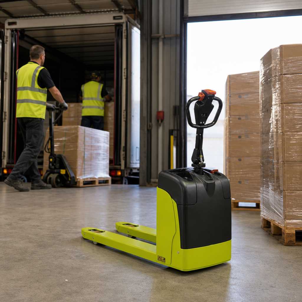 Electric Pallet Truck 1200kg Capacity