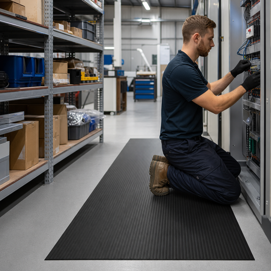 Electrical Insulating Floor Matting 1000mm Wide x 5mm Thick