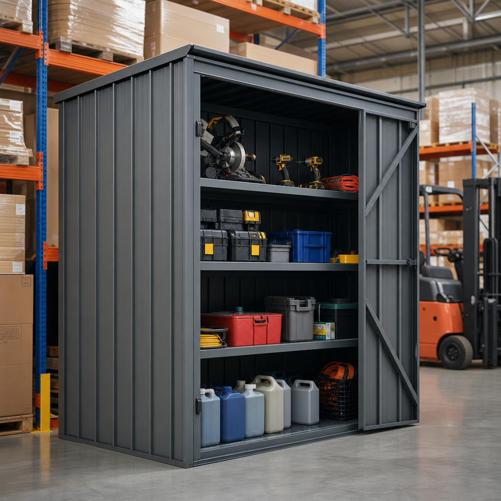 Enclosed Steel Outdoor Weatherproof Shelter