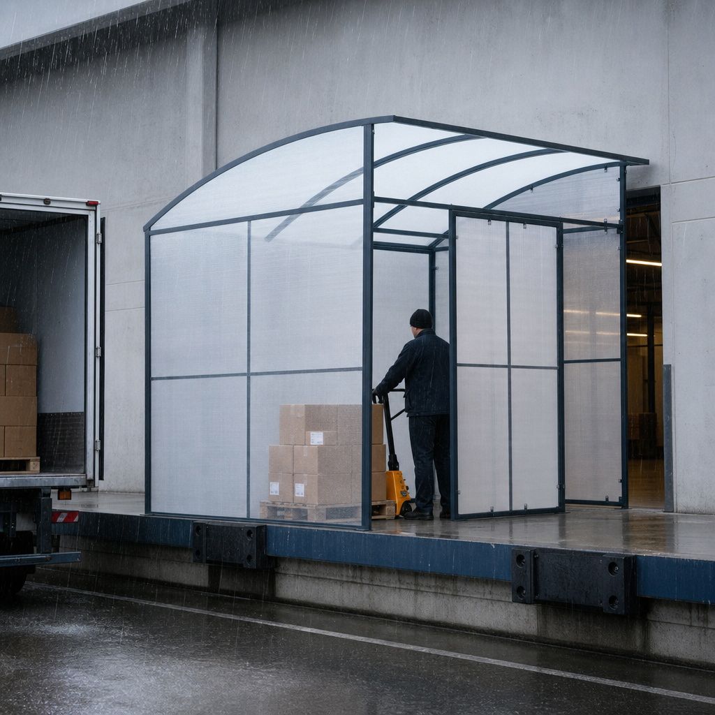 Enclosed Steel Outdoor Weatherproof Shelter