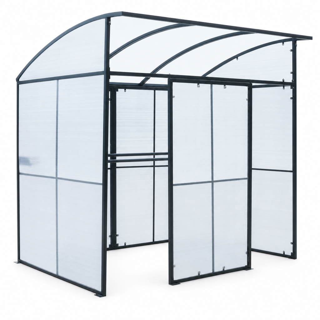 Enclosed Steel Outdoor Weatherproof Shelter