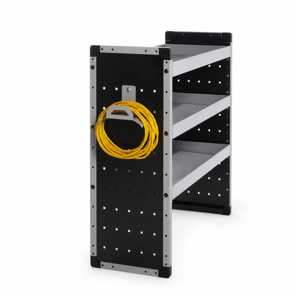 Epoxy Coated Hose Holder for Van Racking