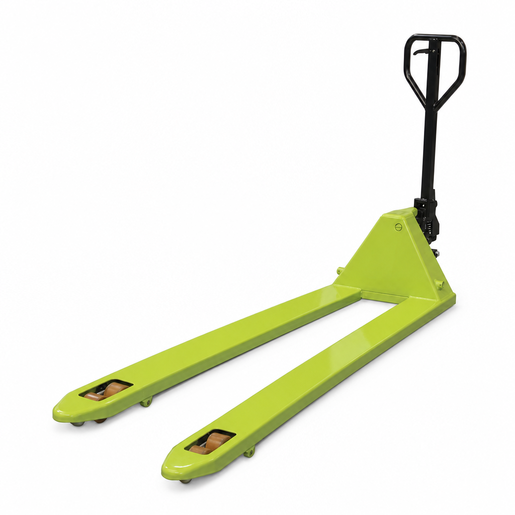 Ergonomic Manual Pallet Truck with 1800mm Forks 2500kg