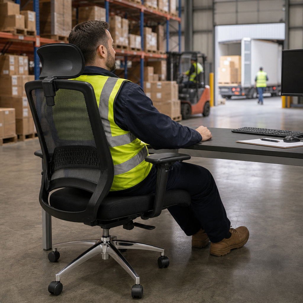 Ergonomic Mesh Office Chair with Adjustable Support