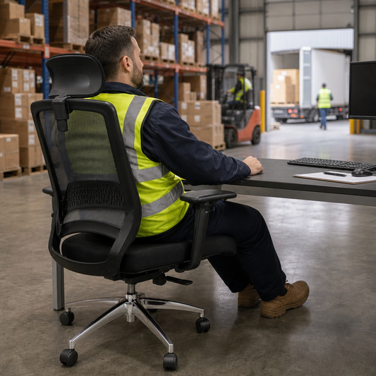 Ergonomic Mesh Office Chair with Adjustable Support