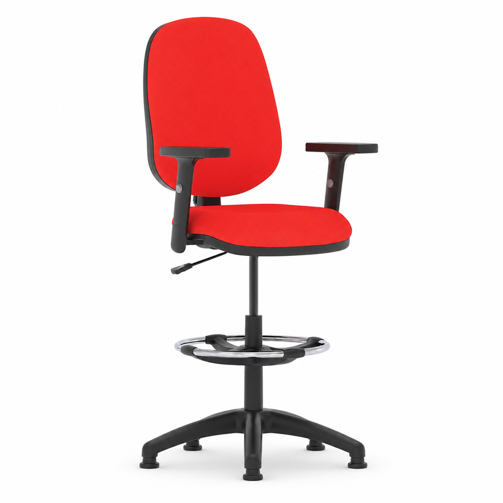 Ergonomic Operator Office Chair with Adjustable Arms