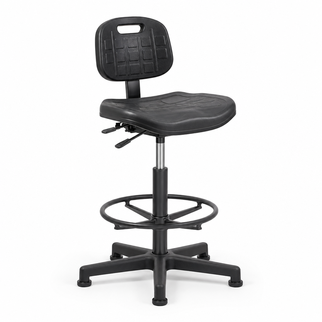 Ergonomic Polyurethane Industrial Posture Stool