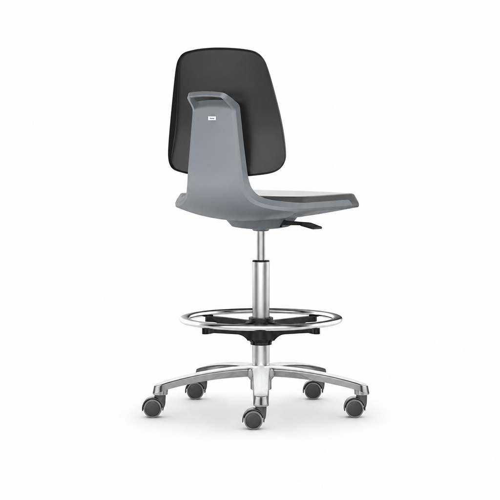Ergonomic Polyurethane Laboratory and Workshop Chair