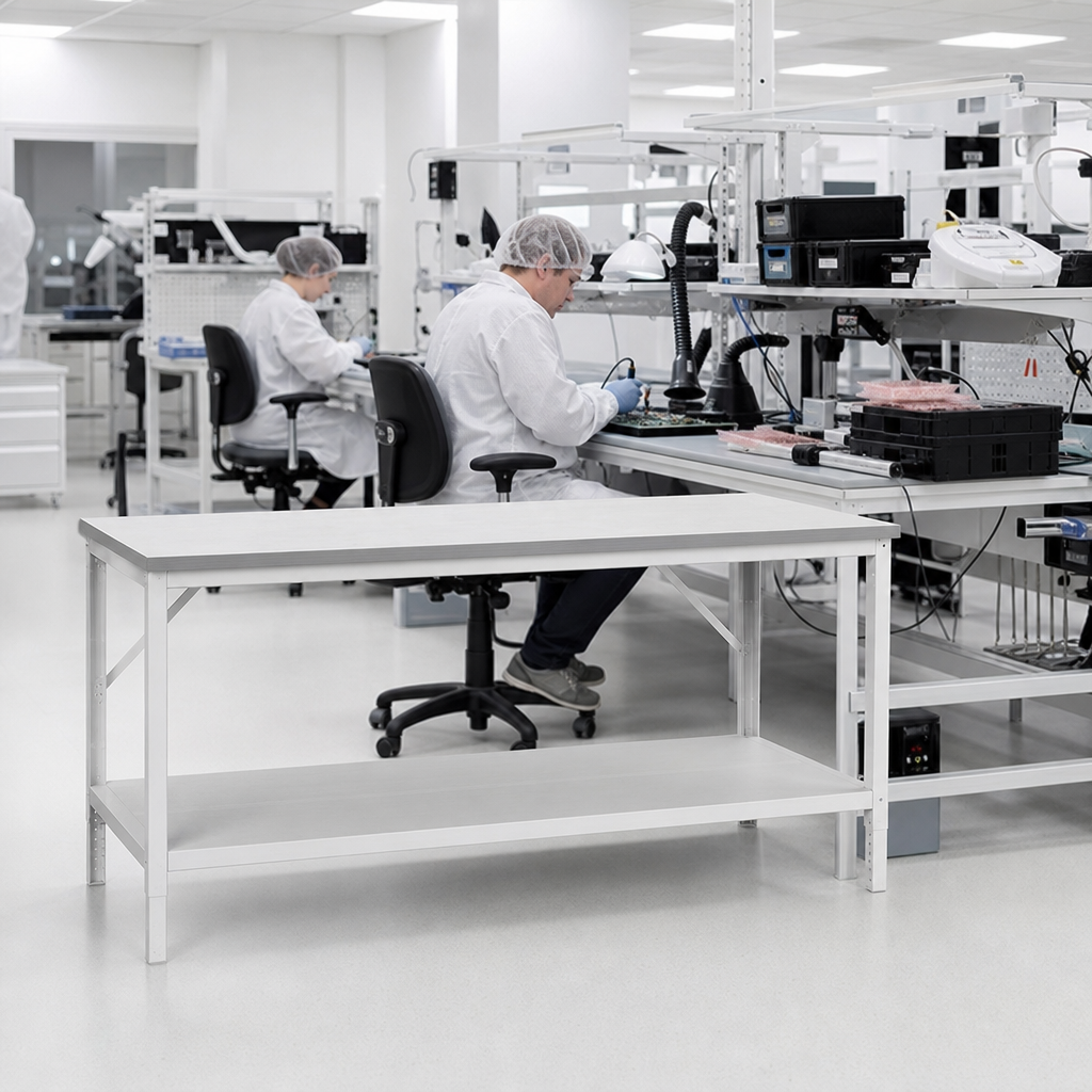 ESD Workbench with 780 x 2000 x 800mm Worktop