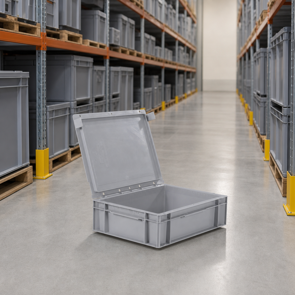 Euro Storage Containers with Lids 10L to 30L - 400mm Length