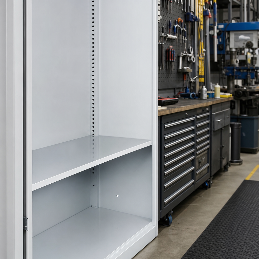 Extra Galvanised Steel Shelf 525 x 325mm for Tool Cabinets