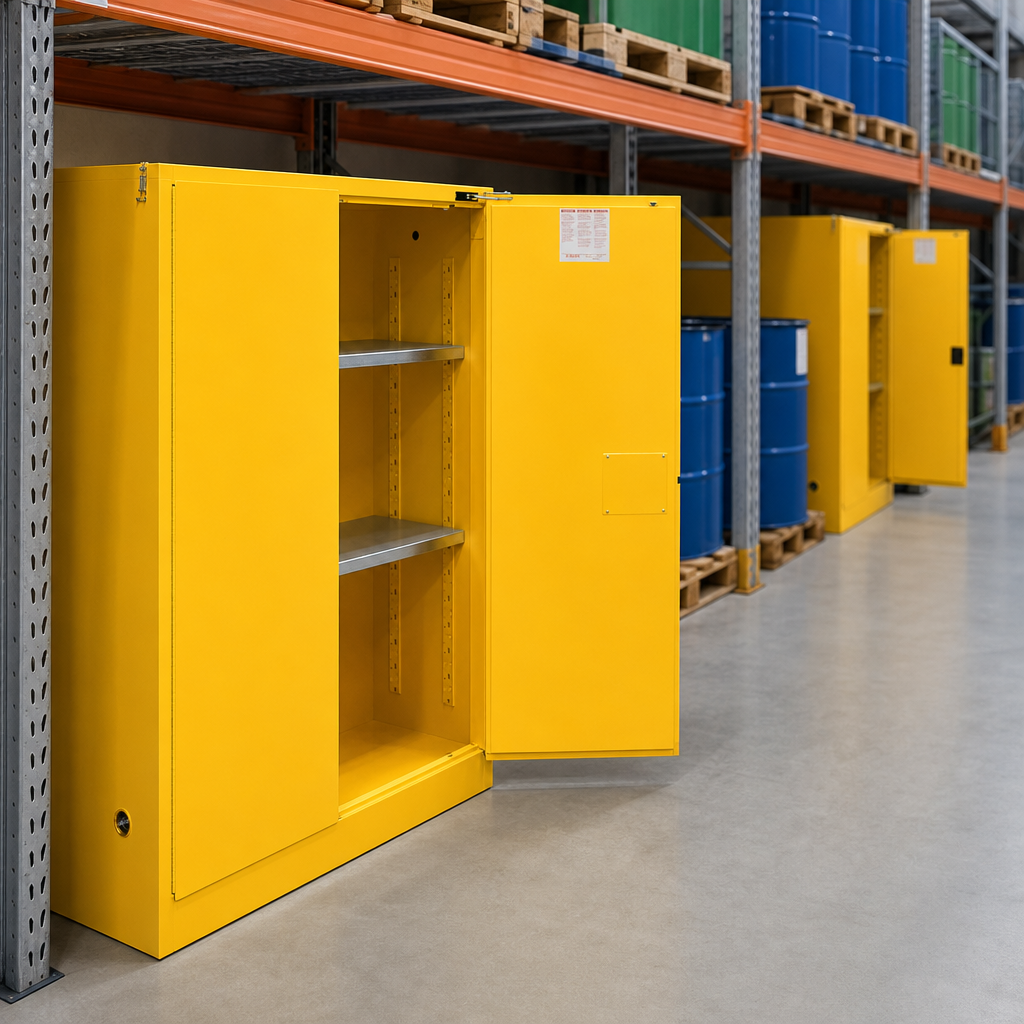 Extra Large Flammable Storage Safety Cabinet 1651 x 1092 x 864mm