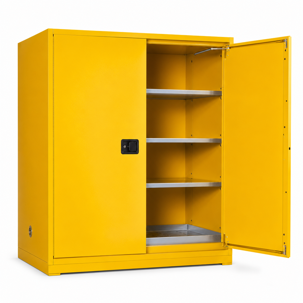 Extra Large Flammable Storage Safety Cabinet 1651 x 1092 x 864mm