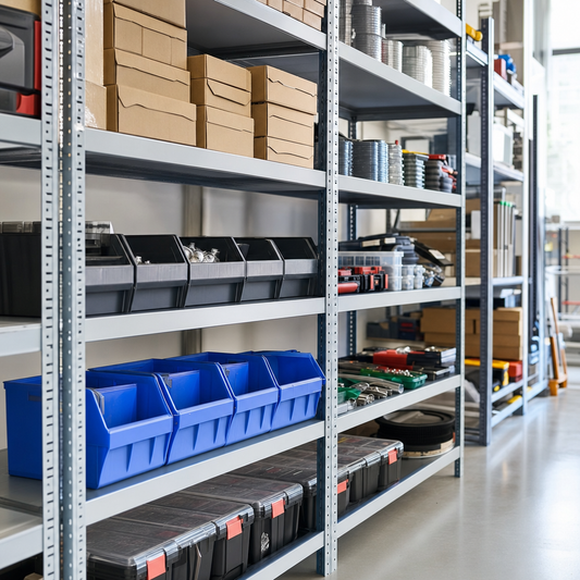 Extra Shelves for Industrial Steel Shelving Bays