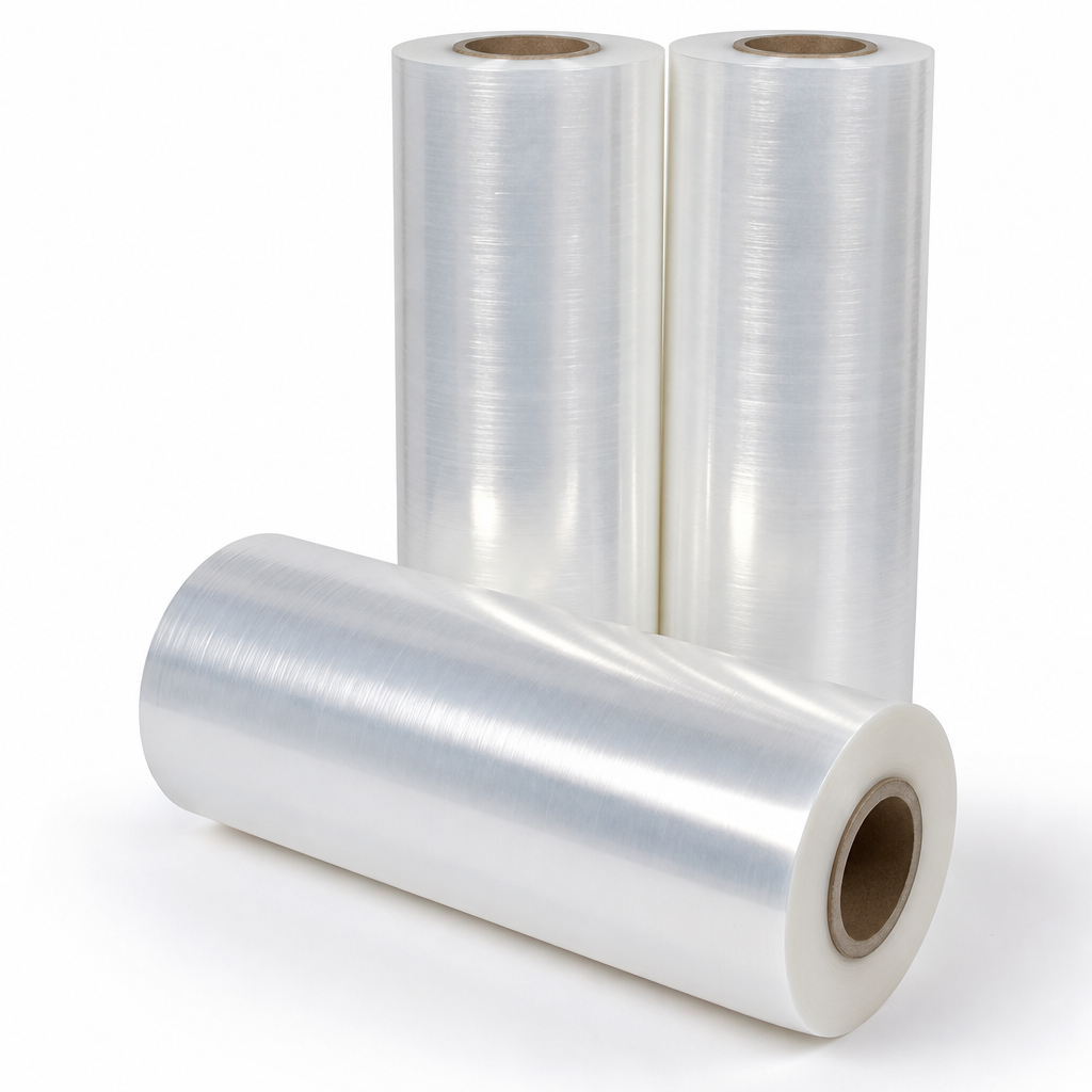 Extra Wide LDPE Shrink Film Rolls for Pallets