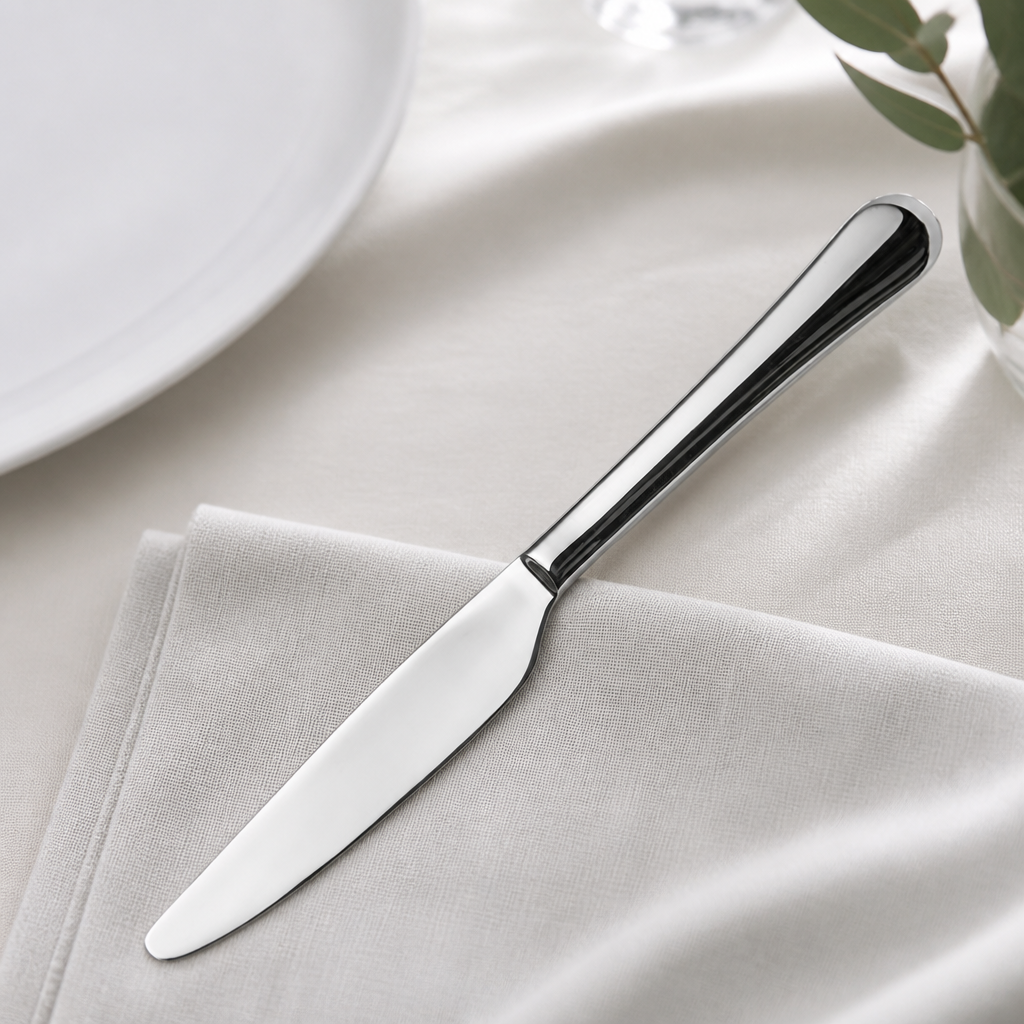 Commercial Dinner Knife Set 235mm Pack of 12 Stainless Steel