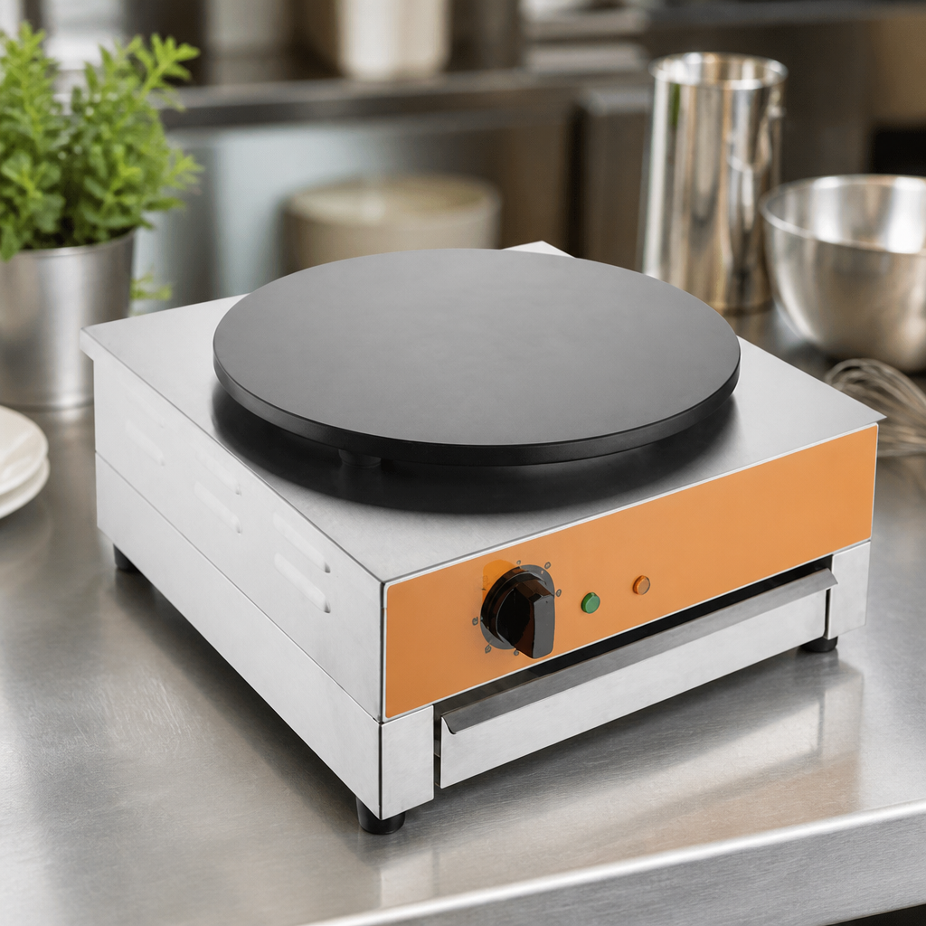 Commercial Electric Crepe Maker 40cm Cooking Plate 20kg