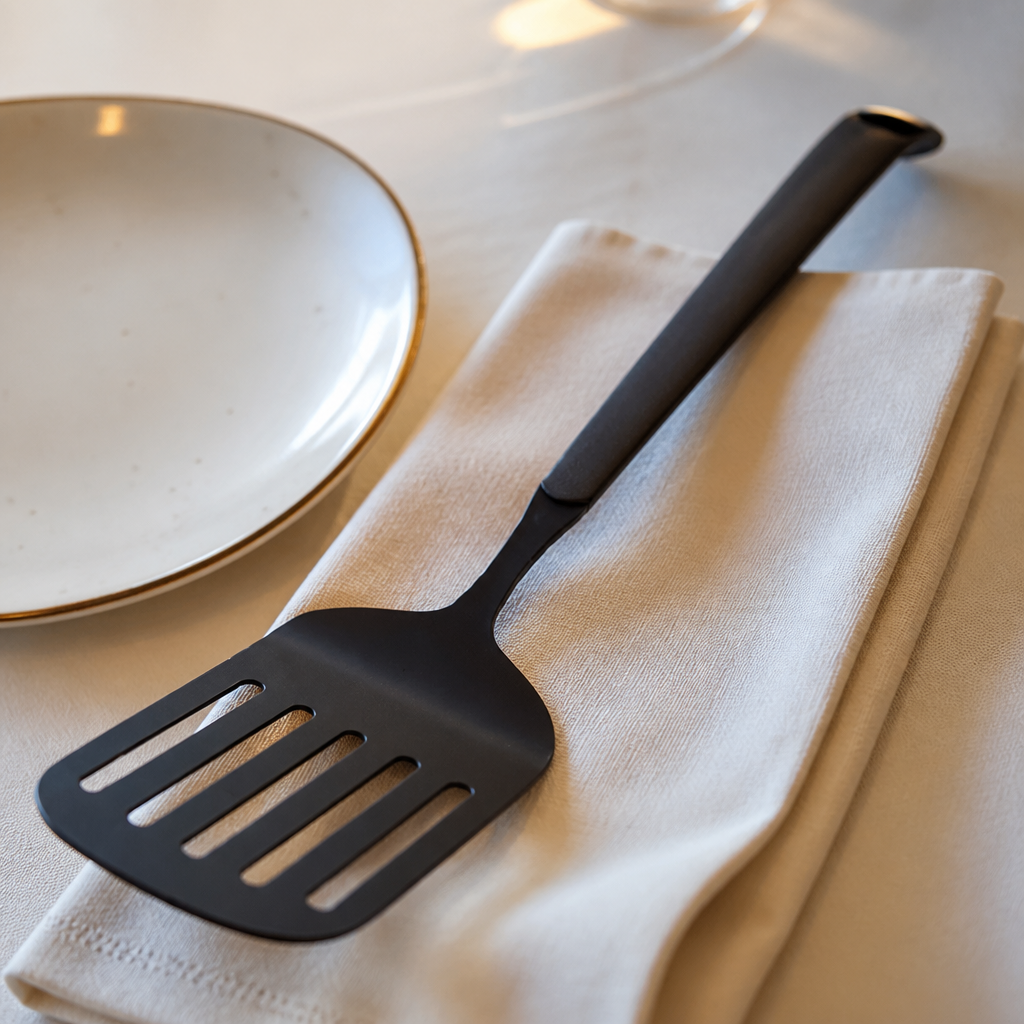 Commercial Slotted Turner Set - 6 Pack Stainless Steel