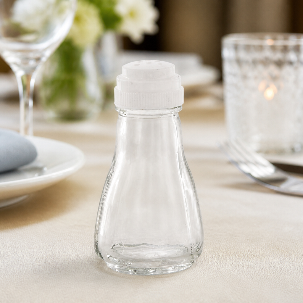 Commercial Glass Pepper Shakers 40ml 12 Pack Food Service