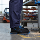 Premium Lightweight Safety Shoes with ESD Protection and SRC Grip, Sizes 2-9 - High-Quality Professional Grade for Industrial and Commercial Applic...