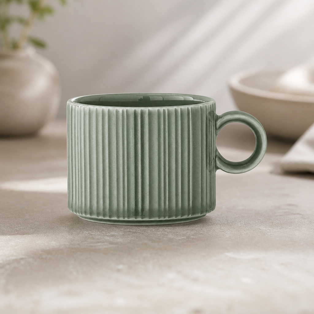 Commercial Can Cups 85ml Pack of 12 Durable Porcelain