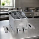 Commercial Countertop Electric Fryer 30kg Capacity