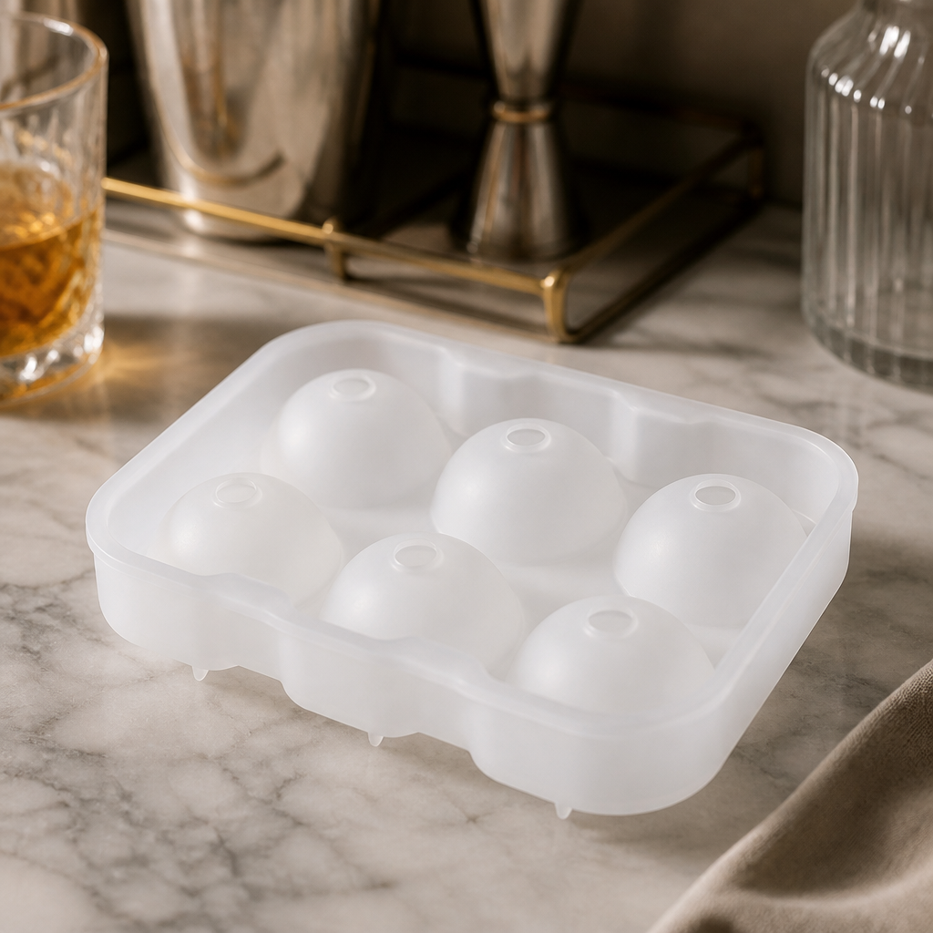 Commercial Silicone Ice Ball Mould for Kitchen Use 120mm x 180mm