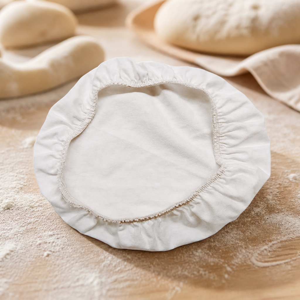 Commercial bread proofing basket fabric liner 250mm diameter