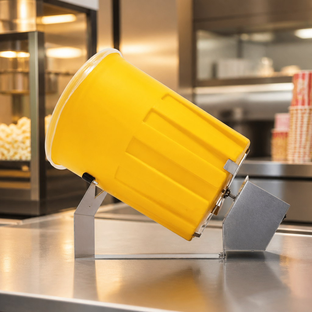 Commercial Popcorn Tumbler 2kg Capacity for Events and Parties