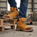 Premium Heavy Duty Waterproof Boot with Cold Insulating Lining and External Toe Protection for Enhanced Durability in Outdoor Working Environments