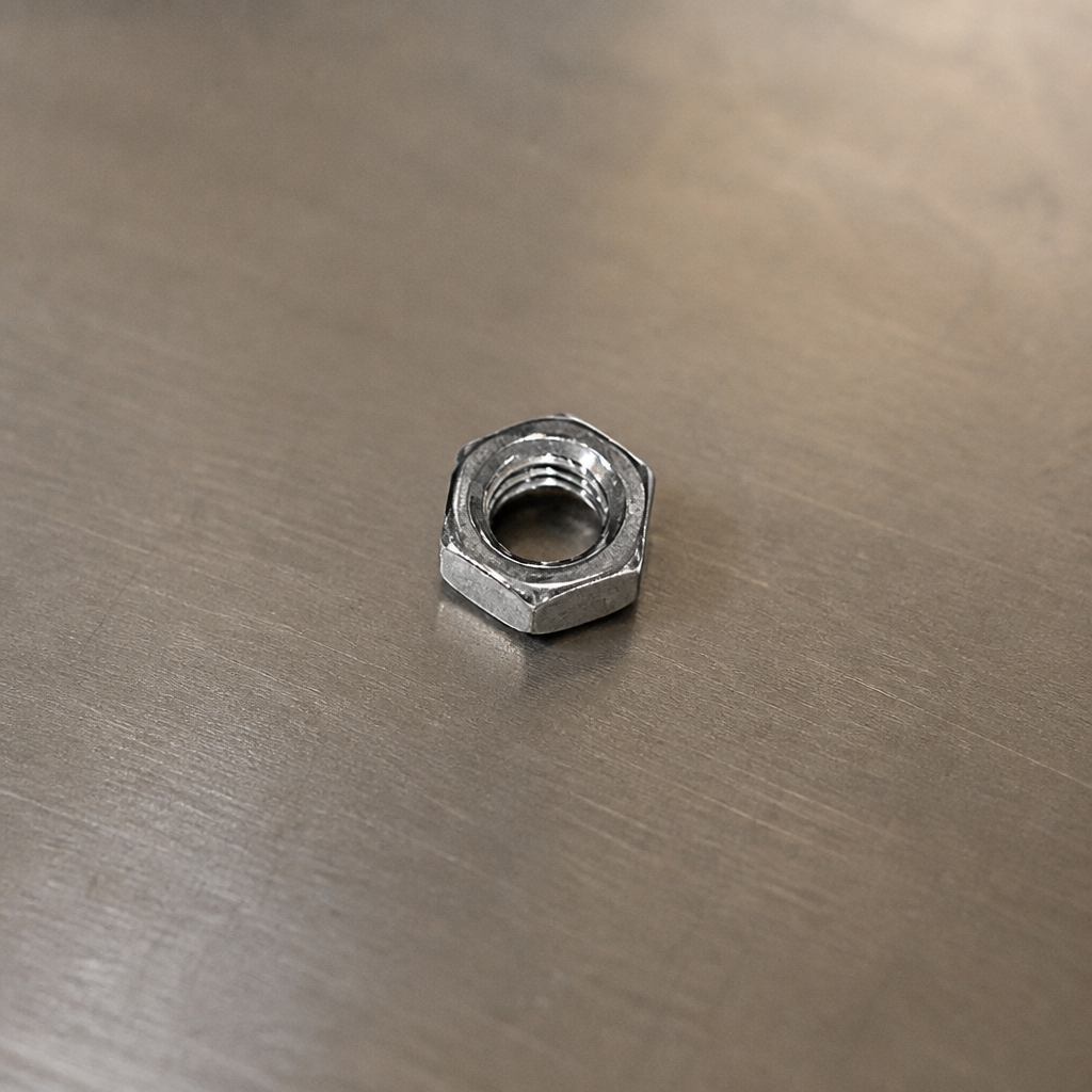 Counter Freezer Front Panel Nut Replacement Part Stainless Steel