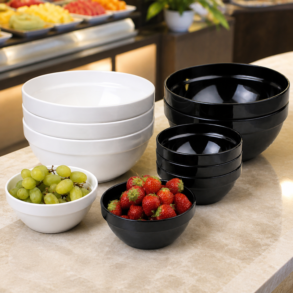 2.5Ltr Melamine Bowl for commercial catering use