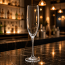 Commercial Crystal Champagne Flutes 180ml - 6 Pack