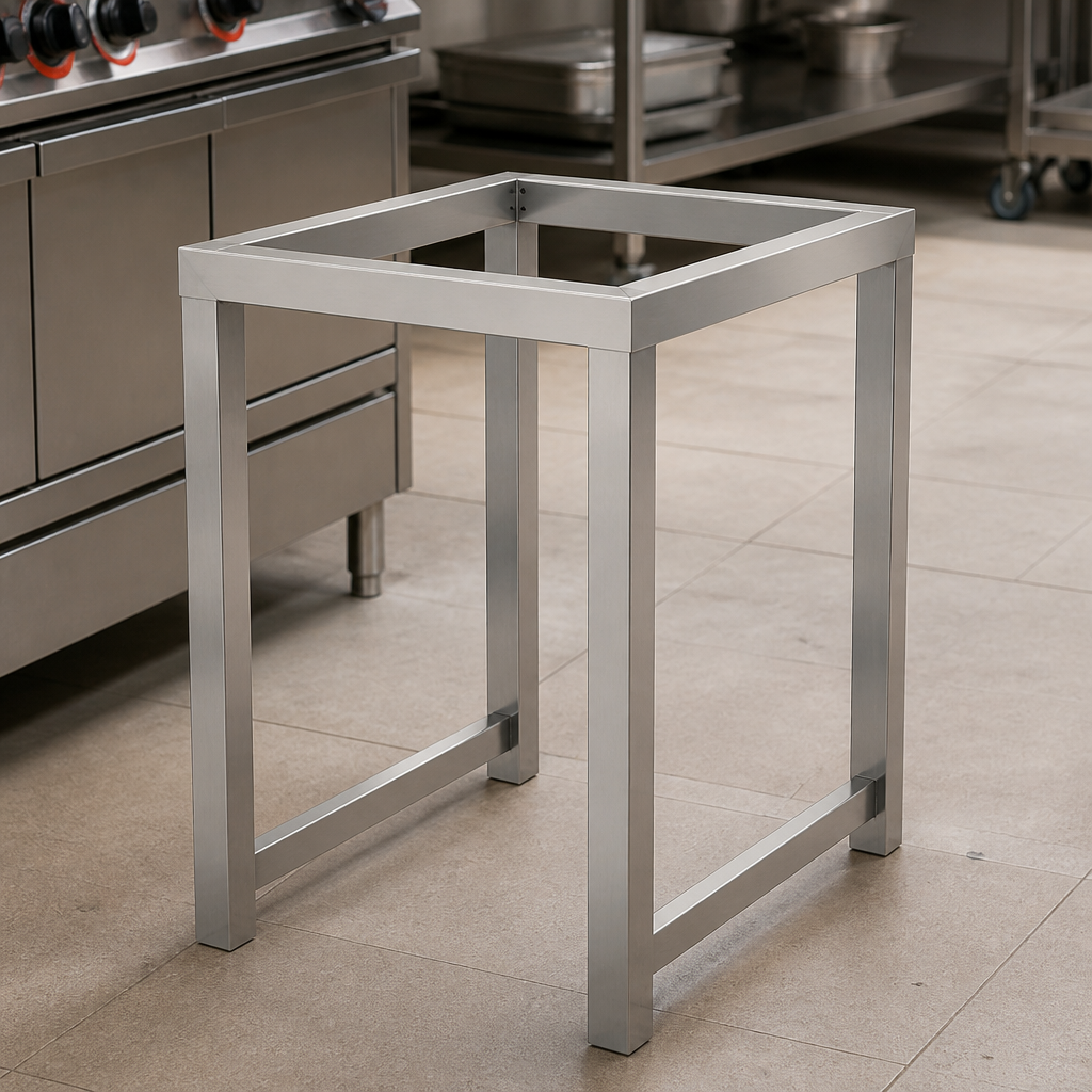 Commercial Stainless Steel Stand for 6 Grid Combi Ovens