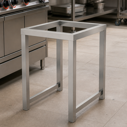 Commercial Stainless Steel Stand for 6 Grid Combi Ovens
