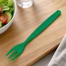 Commercial Polypropylene Table Forks Green 12 Pack