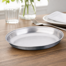 200mm Stainless Steel Oval Serving Dish for Vegetables